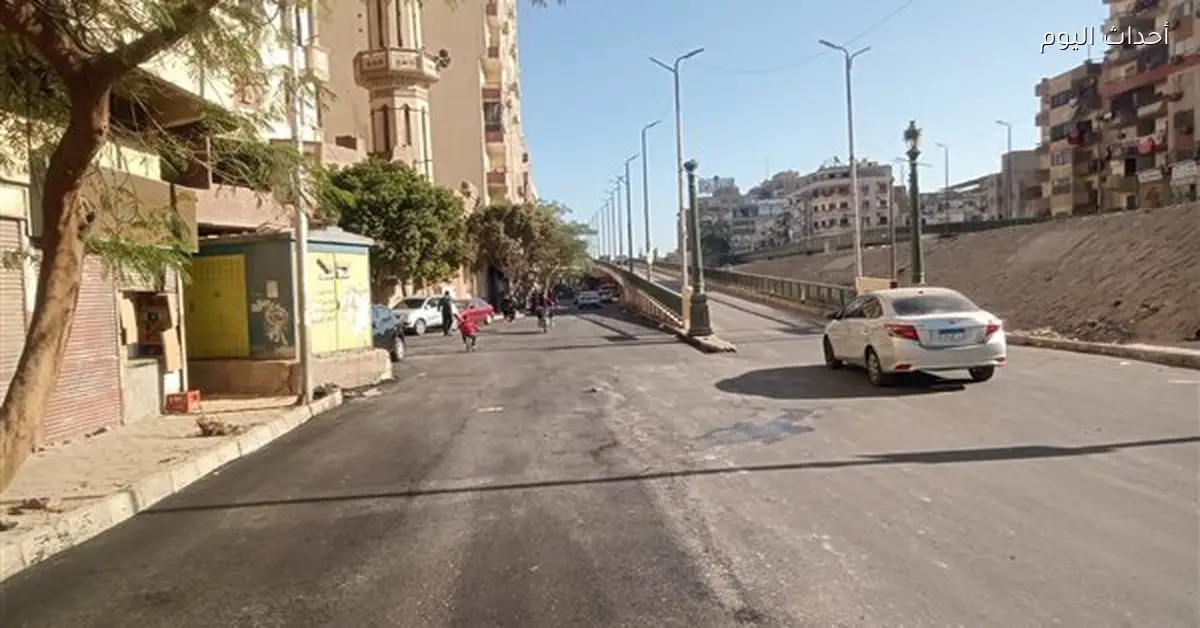 محافظ أسيوط ينهي رصف شارع الجلاء بحي شرق