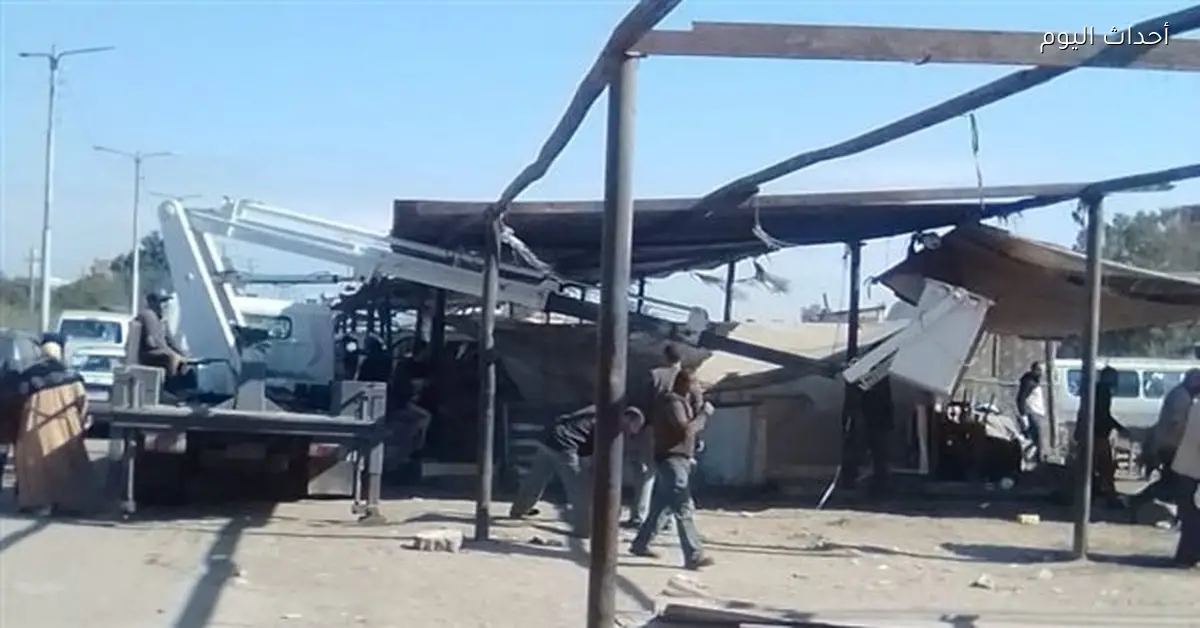 محافظ الدقهلية يتابع تفكيك تندات موقف جديلة