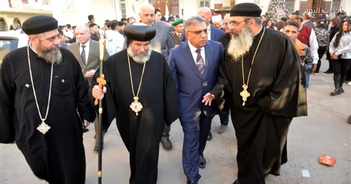 محافظ الدقهلية يهنئ الأقباط بعيد الميلاد المجيد