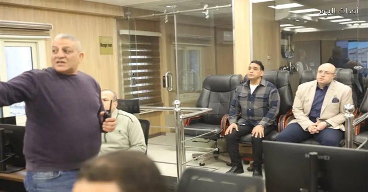 محافظ بني سويف يتابع حريق محطة محولات قُشيشة