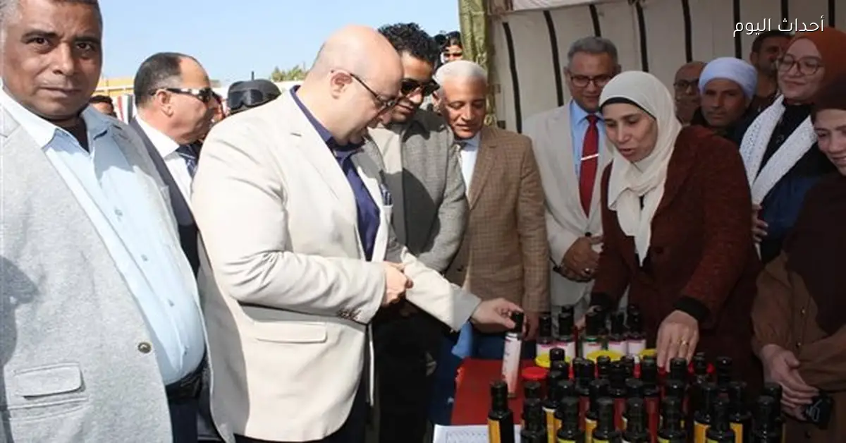 محافظ بني سويف يستعرض تقرير الزراعة لشهر يناير