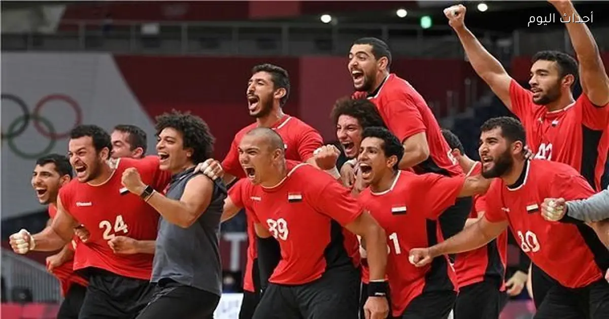 مصر تتصدر المجموعة بفوزها على الجزائر في كأس أمم أفريقيا لكرة اليد