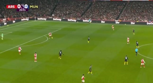 Arsenal vs Manchester United live