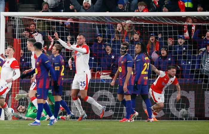 Slavia Prague vs Barcelona live