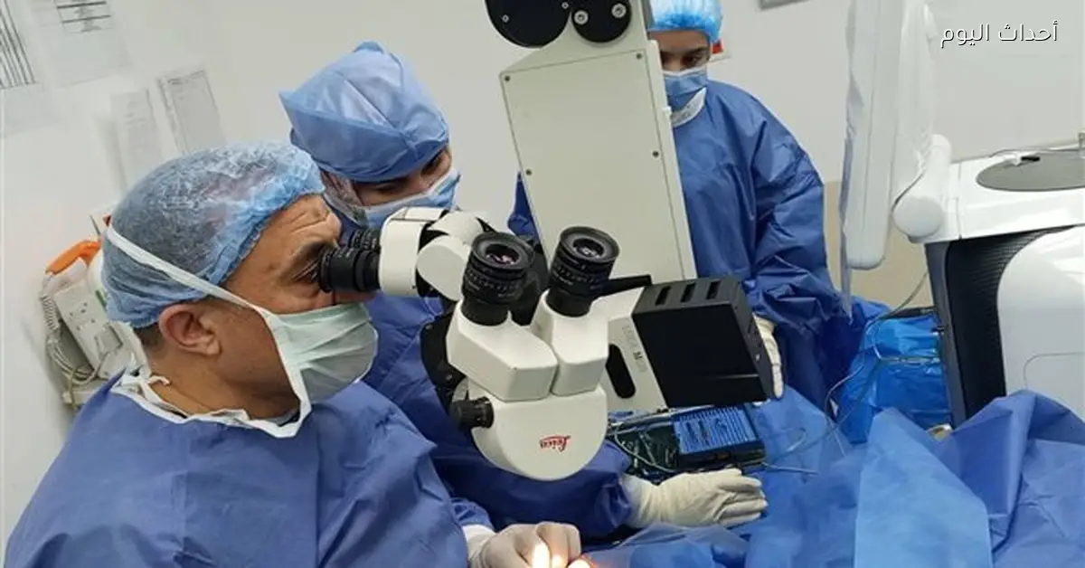 نجاح 5 عمليات زراعة قرنية بالإسماعيلية تحت التأمين