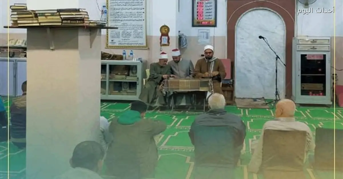 ندوة علمية عن مخاطر الإدمان في مسجد التنعيم بالسويس