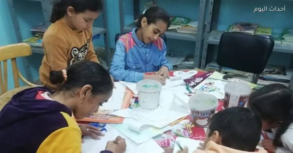 ورشة فنية ومسابقة معلومات عامة في بيت ثقافة العمدة بالسويس