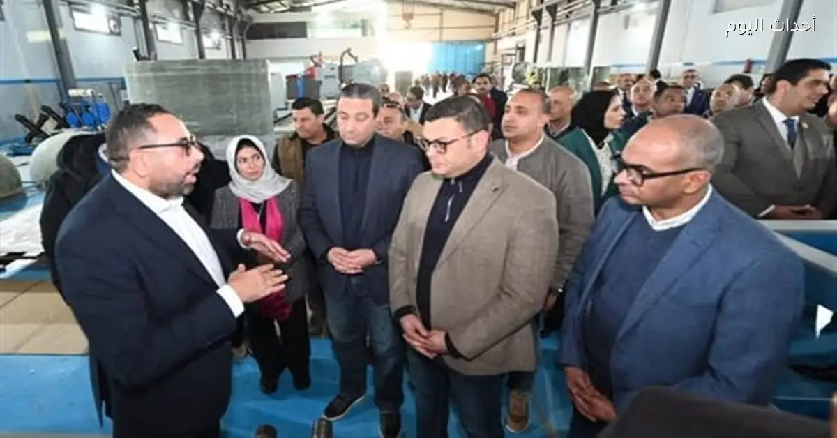 وزير الإسكان يزور المنطقة الحرة بدمياط الجديدة لدعم الصناعة الوطنية