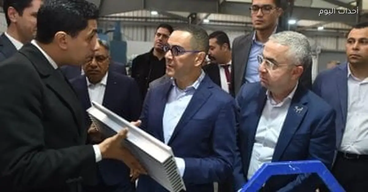 وزير الاستثمار يزور مصانع المنطقة الاستثمارية بميت غمر