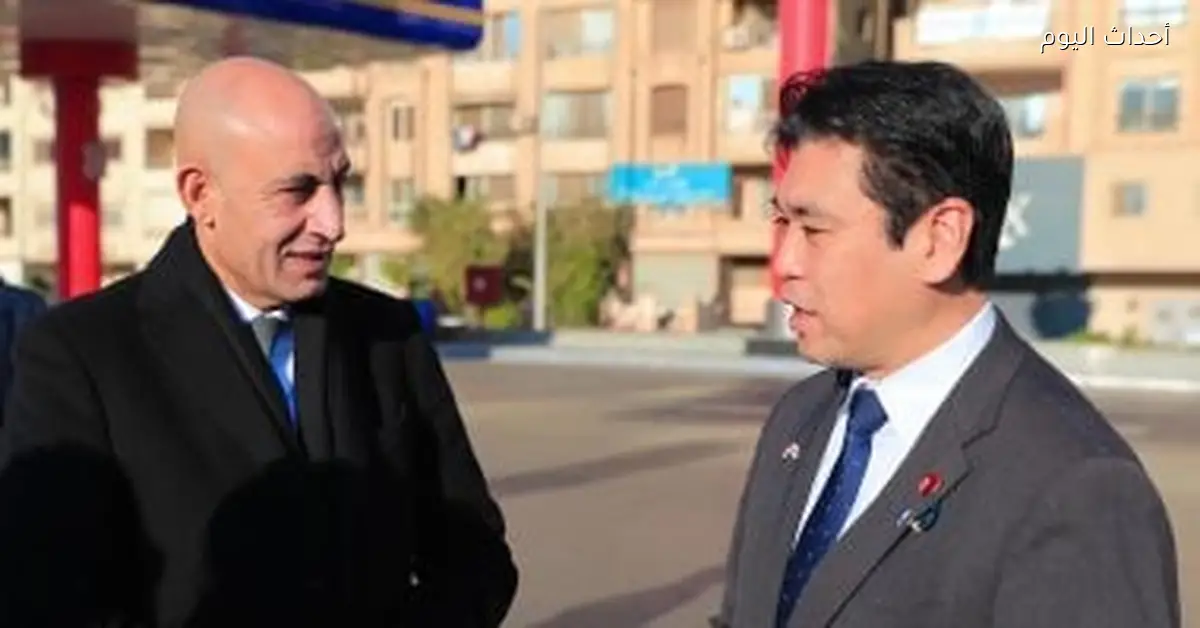 وزير التعليم يتفقد محور شينزو آبى مع نظيره اليابانى