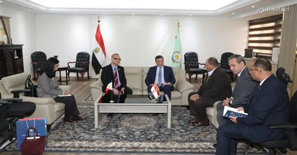 وزير الزراعة يناقش نفاذ المنتجات المصرية للأسواق الآسيوية مع وفد فلبيني