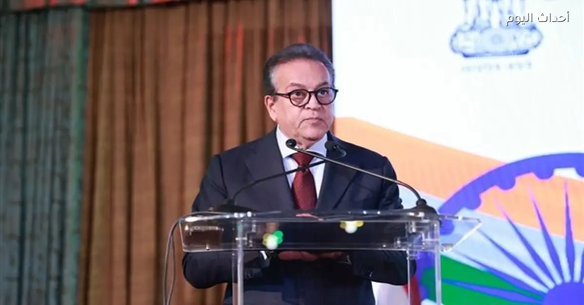 وزير الصحة يشارك في احتفال الهند بعيد الجمهورية الـ77