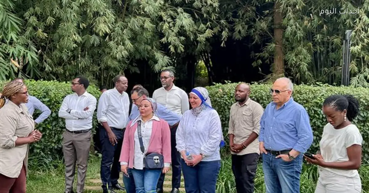 وزيرا الري والبيئة في رواندا يزوران محمية نيانديونغو