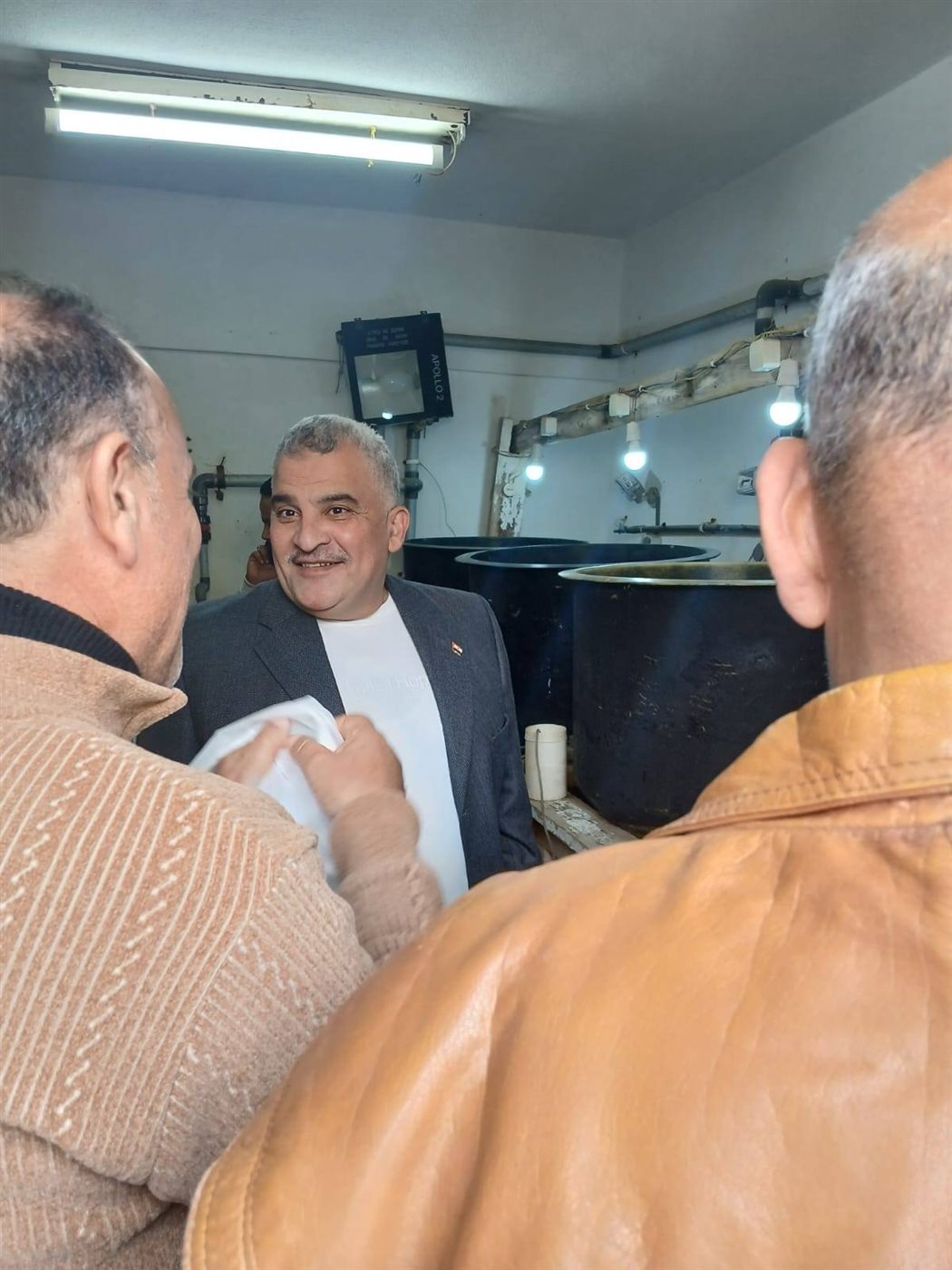 جانب من الزيارة 