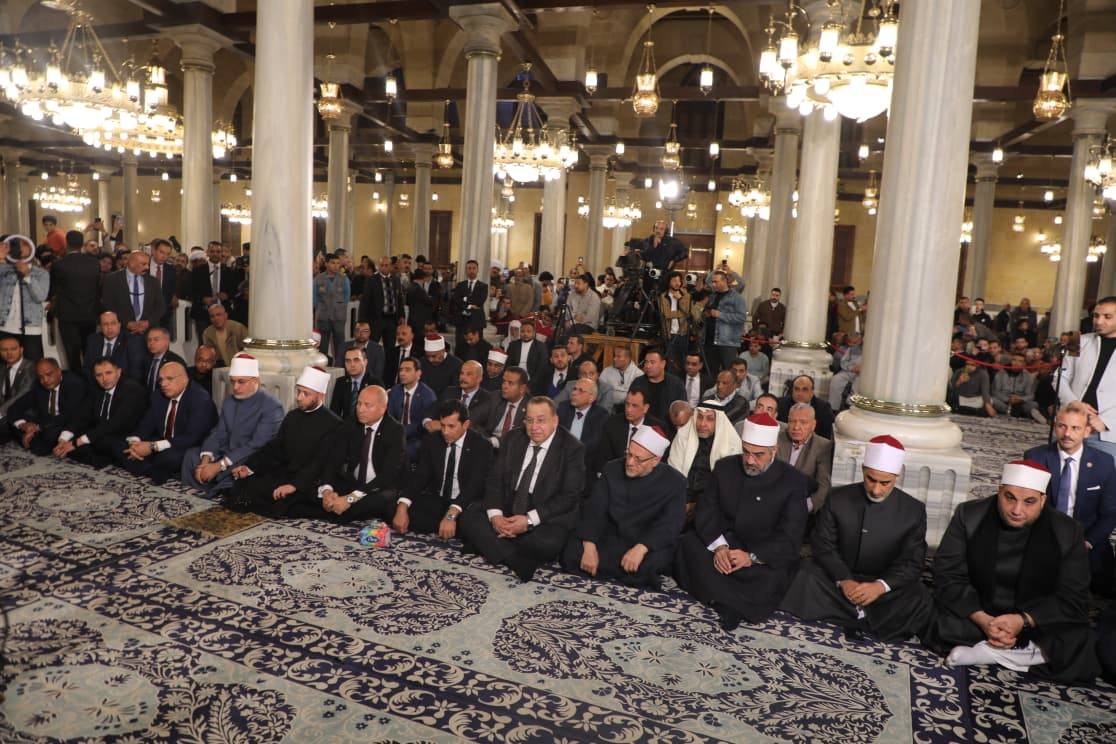 جانب من الاحتفال بليلة النصف من شعبان