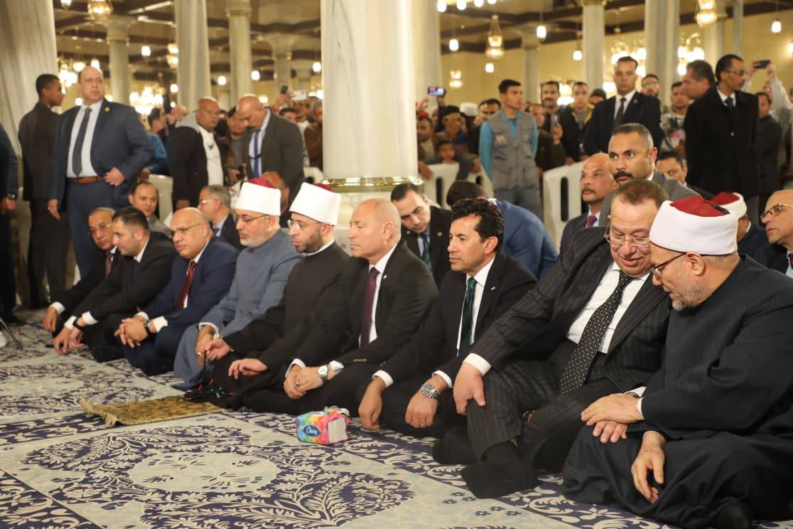 جانب من الاحتفال بليلة النصف من شعبان