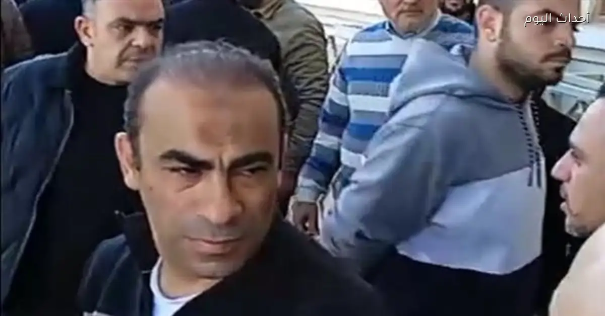 سيد عبدالحفيظ في وداع زوجة عبدالحميد حسن بمسجد الرحمة