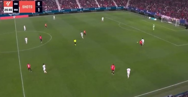 Osasuna vs Real Madrid live