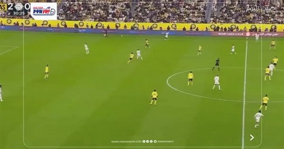 نتيجة مباراة النصر والحزم اليوم في الدوري السعودي 2025-2026 وأهم الأهداف