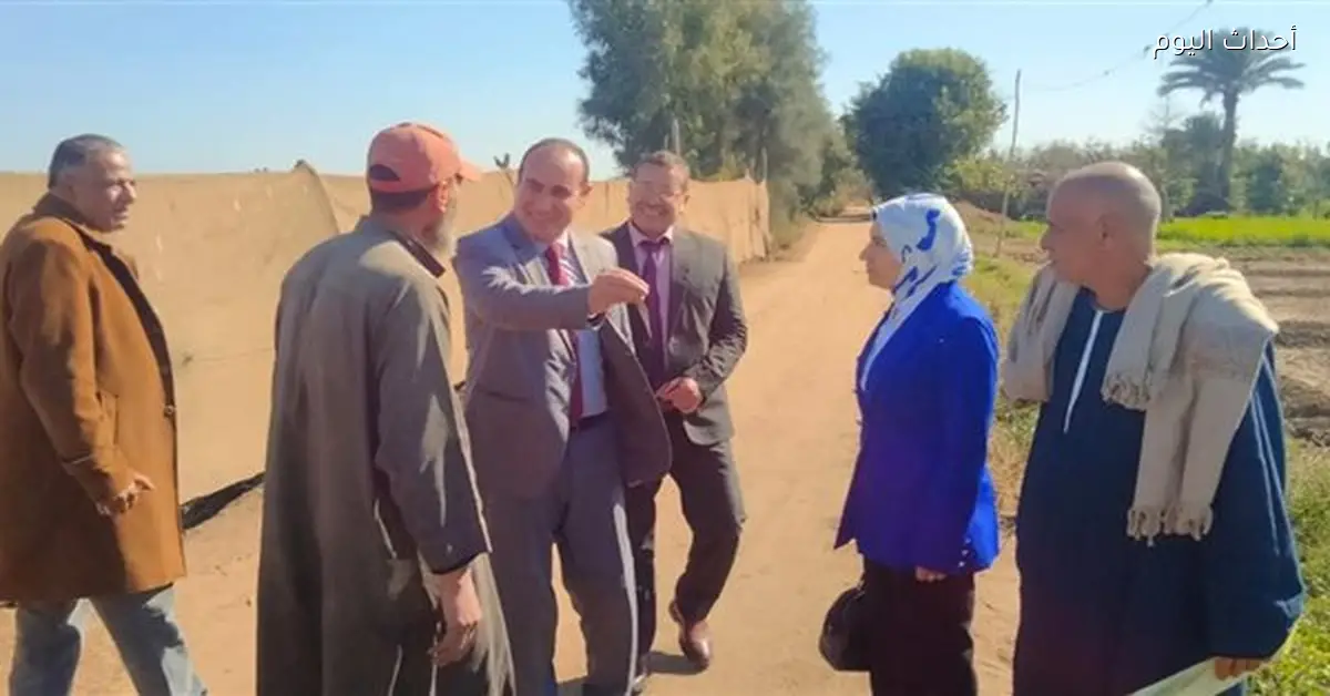 حملة تفتيش بالجيزة واجتماعات لدعم المزارعين بالغربية