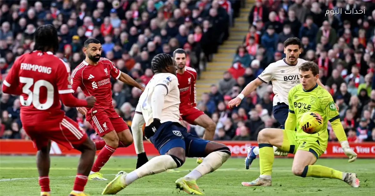 أفضل لاعب في مباراة ليفربول ووست هام بالدوري الإنجليزي