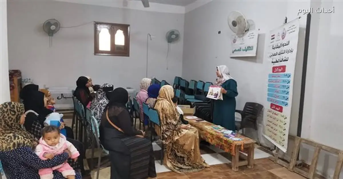 إقبال كبير على القافلة العلاجية بأبوسيال في السويس بـ 1137 مستفيداً