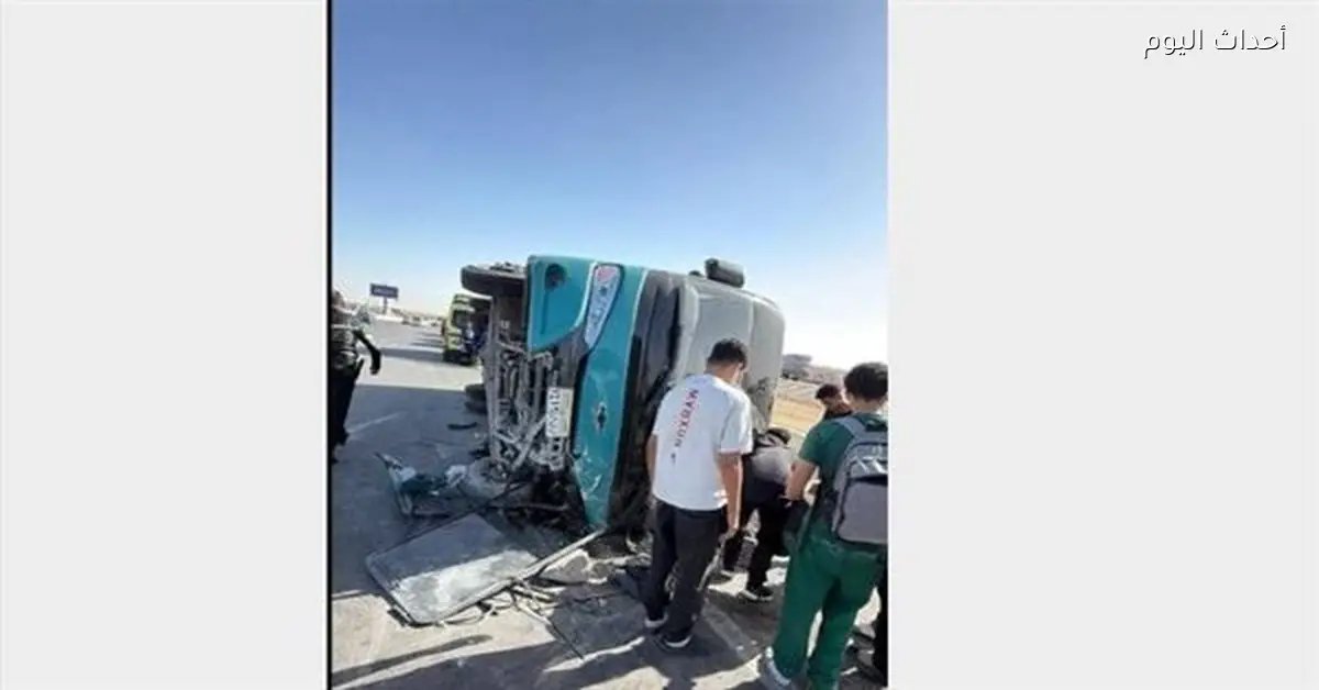 اتحاد السكندري يتعرض لحادث أتوبيس في أكتوبر والإصابات متفرقة
