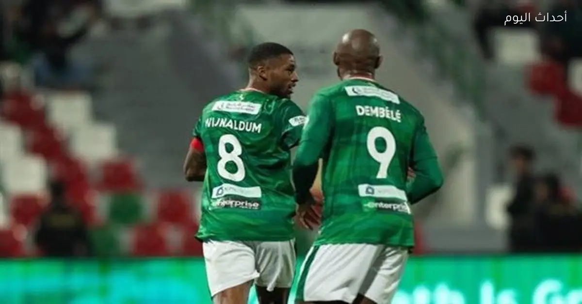 الاتفاق يتقدم على التعاون بهدف في الشوط الثاني بالدوري السعودي