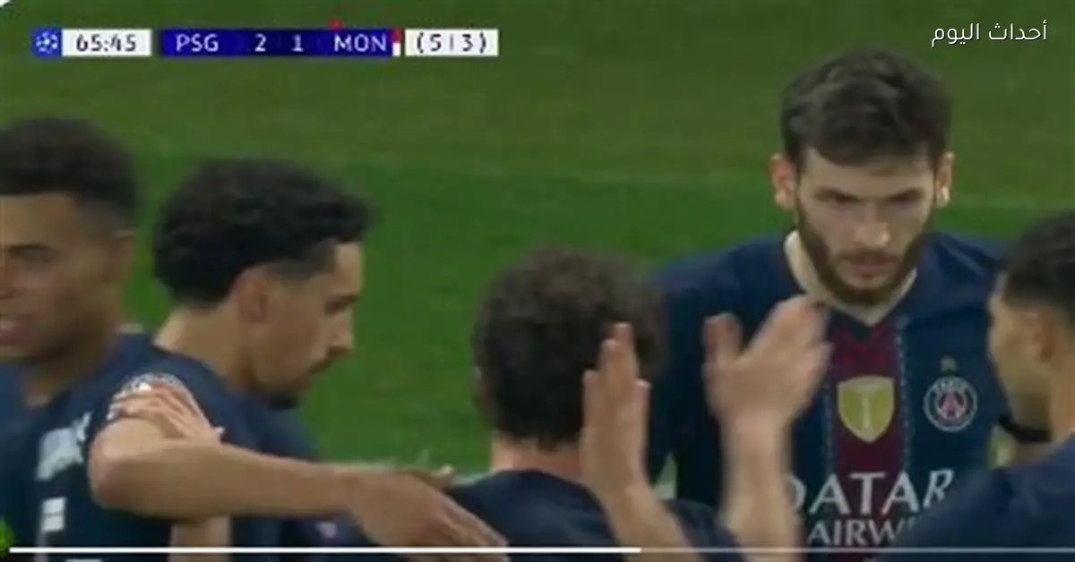 تعادل مثير بين باريس سان جيرمان وموناكو في دوري الأبطال (2-2)