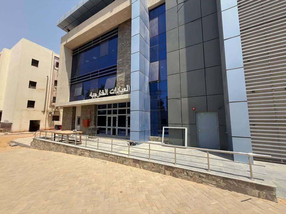 جانب من أحد المنشآت الطبية أسوان