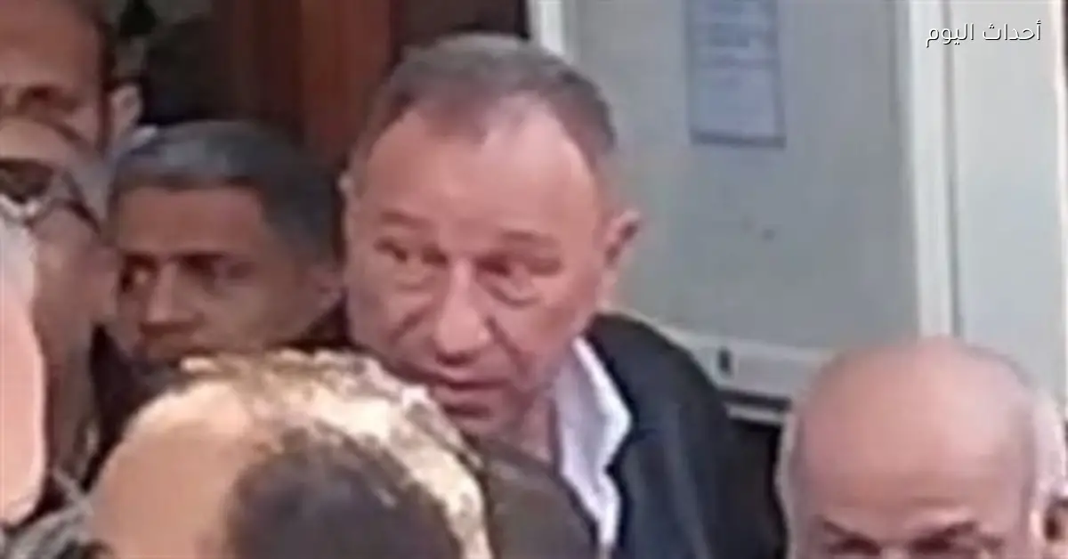 جنازة مصطفى رياض بمسجد مصطفى محمود بحضور الخطيب وشوبير