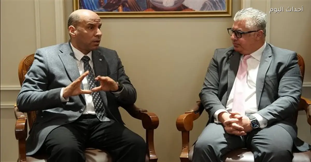 رئيس “اقتصادية قناة السويس” يستقبل حسن رداد لتعزيز فرص العمل