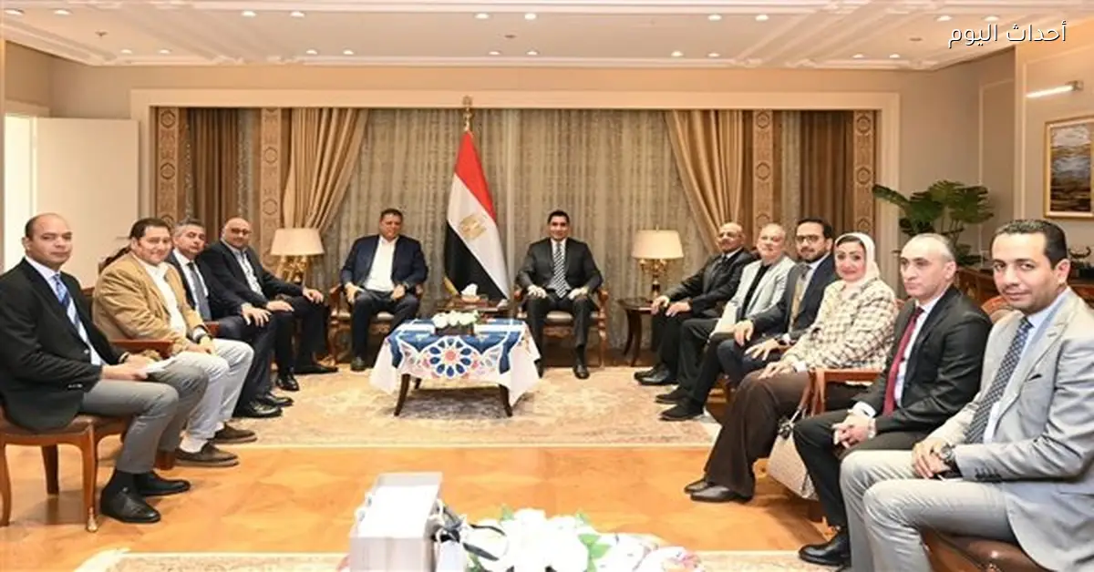 زيارة مجلس اتحاد اليد لوزير الشباب والرياضة لتعزيز التعاون