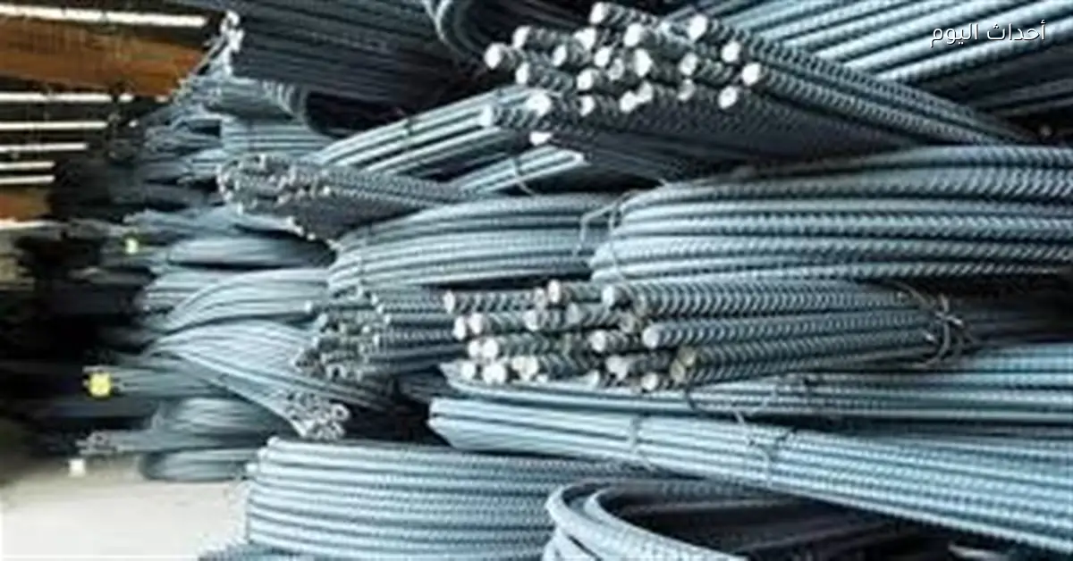 سعر الحديد الاستثماري يتجاوز 36 ألف جنيه للطن اليوم