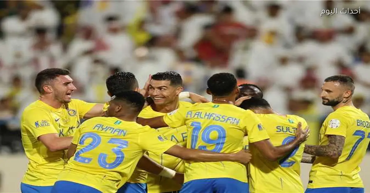 كريستيانو رونالدو يقود تشكيل النصر ضد الفيحاء بالدوري السعودي