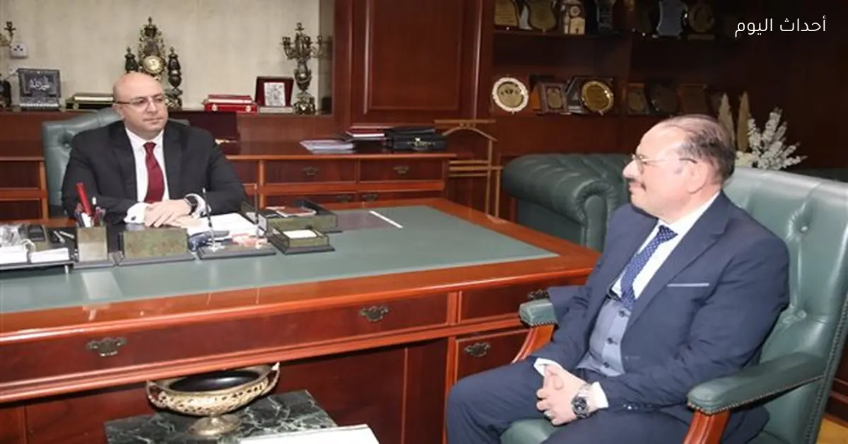 لقاء بين محافظ بني سويف ووكيل الوزارة لتعزيز التنمية الزراعية