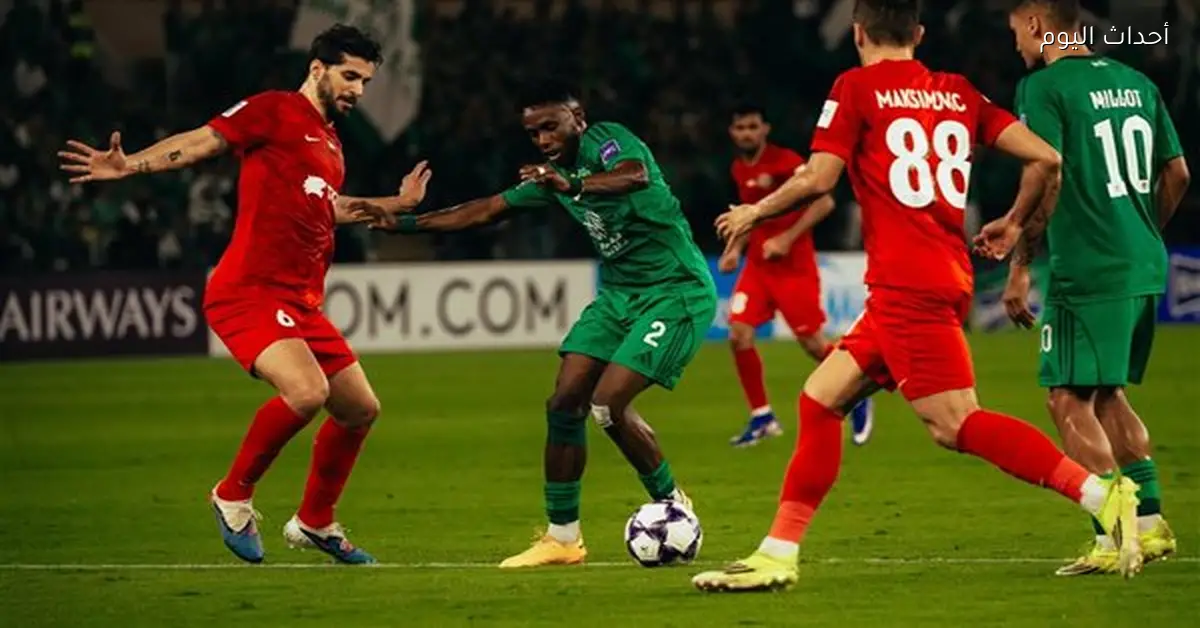 مباراة مثيرة بين الأهلي وشباب الأهلي في الشوط الثاني تنتهي بفوز الأهلي 4-3 بدوري أبطال آسيا