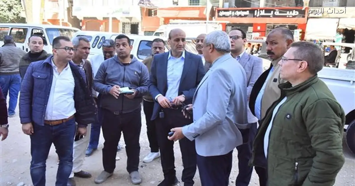 محافظ أسيوط يتفقد إزالة مخالفات البناء في أبوتيج