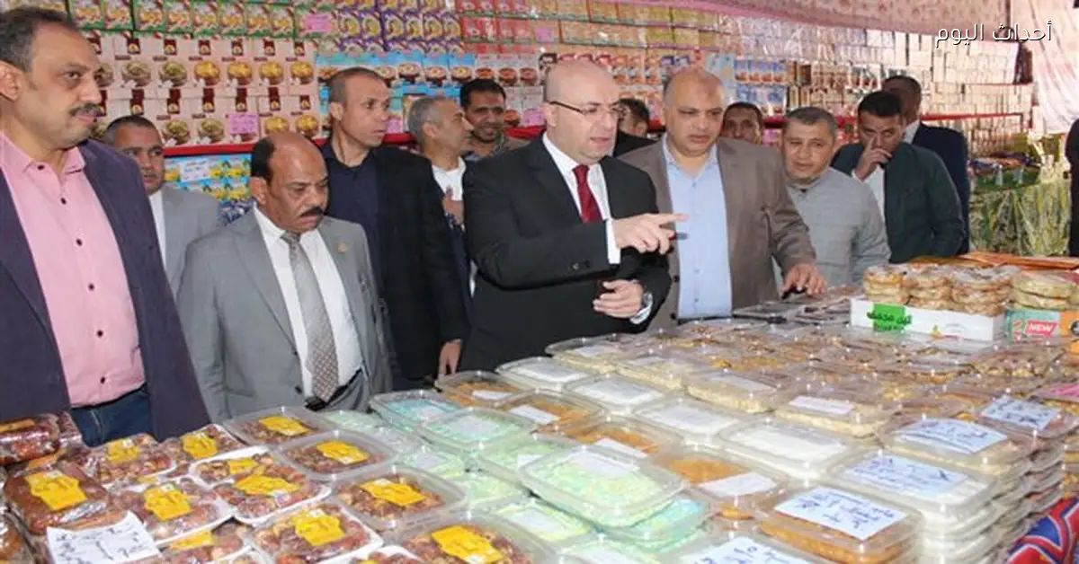 محافظ بني سويف يفتتح معرض إهناسيا لرمضان