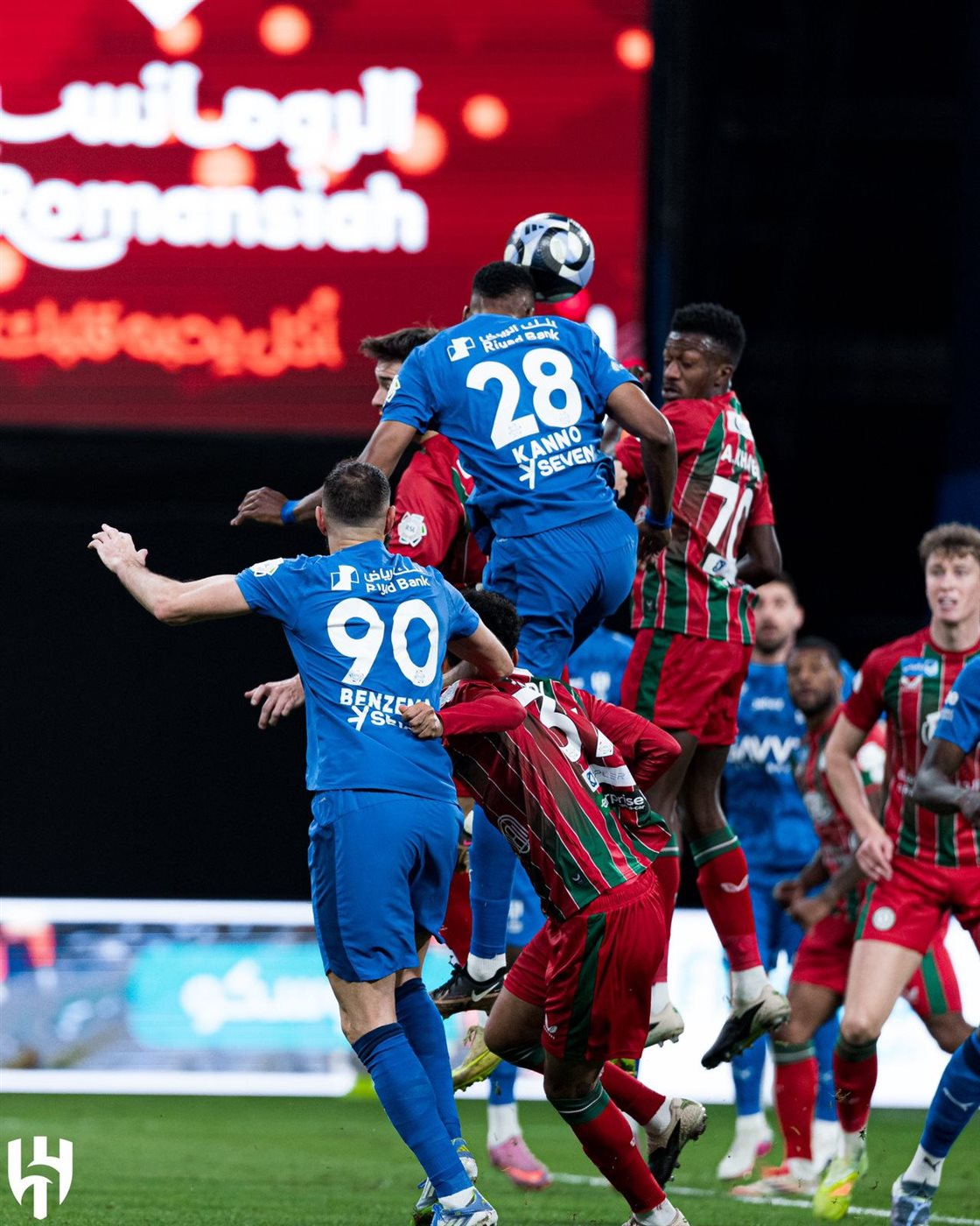 هدف الهلال الأول برأسية كنو
