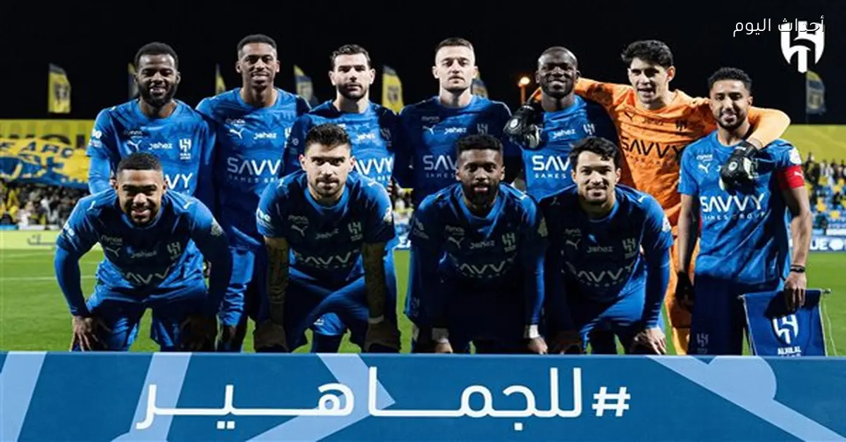 ملخص وأهداف الشوط الأول لمباراة الهلال والشباب في الدوري السعودي