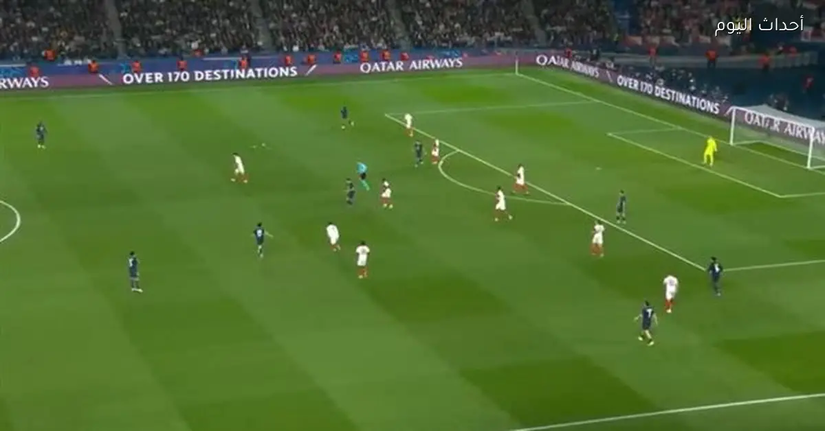 ملخص وأهداف الشوط الأول لمباراة باريس سان جيرمان وموناكو في دوري الأبطال