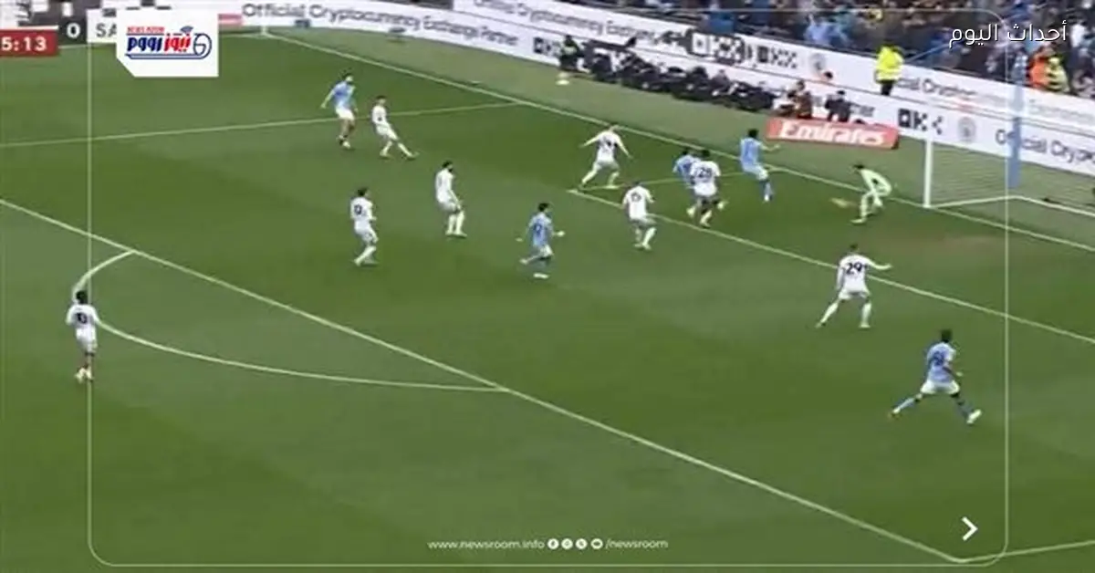 ملخص وأهداف الشوط الأول لمباراة مان سيتي وسالفورد في كأس الاتحاد الإنجليزي