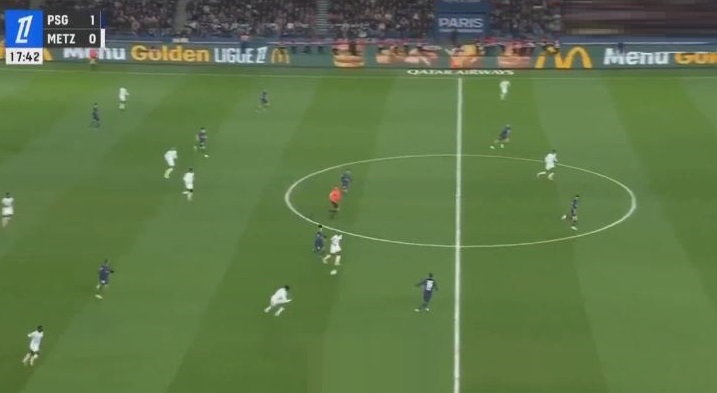 Paris Saint Germain vs Metz live