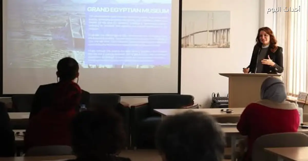 نائب محافظ الجيزة تشارك في فعالية حول السياحة المستدامة