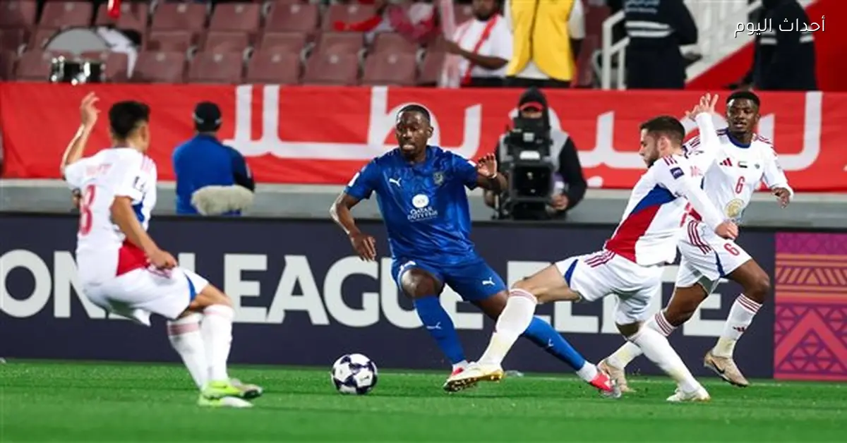 نتيجة مباراة الدحيل والشارقة في الشوط الثاني بدوري أبطال آسيا 2025-26