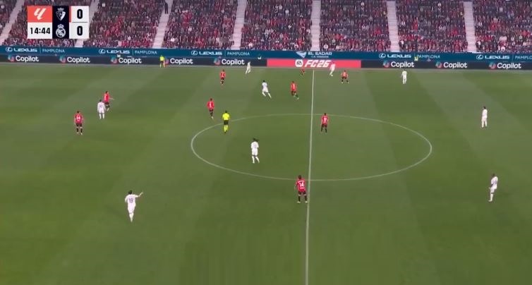 Osasuna vs Real Madrid live