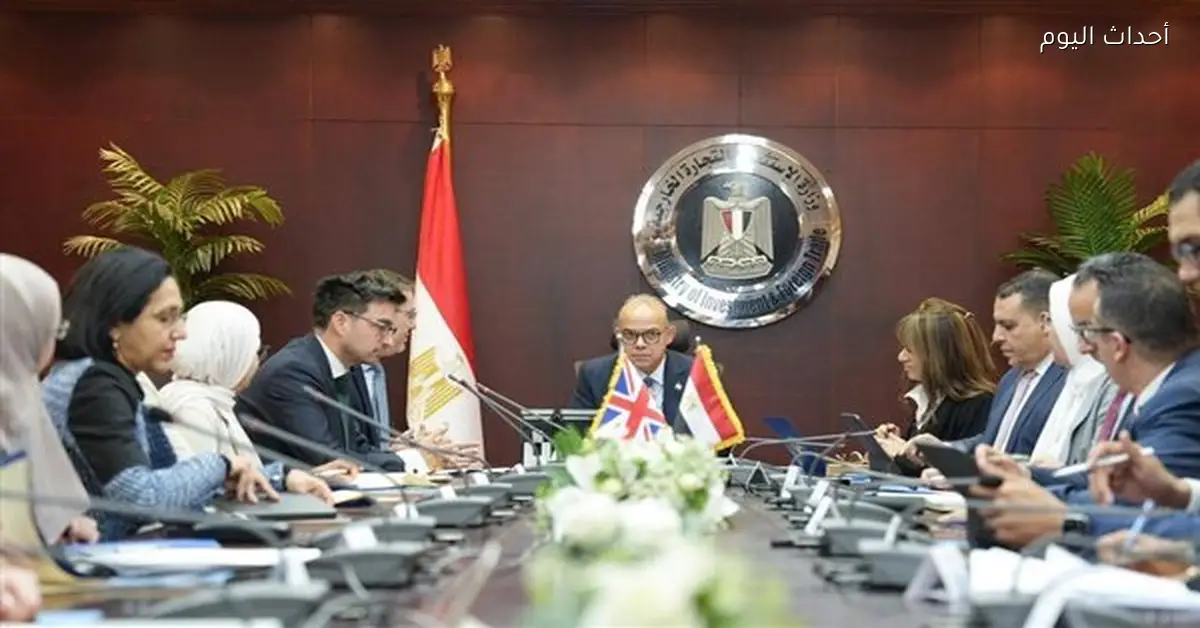 وزير الاستثمار يلتقي السفير البريطاني لتعزيز التعاون الاقتصادي