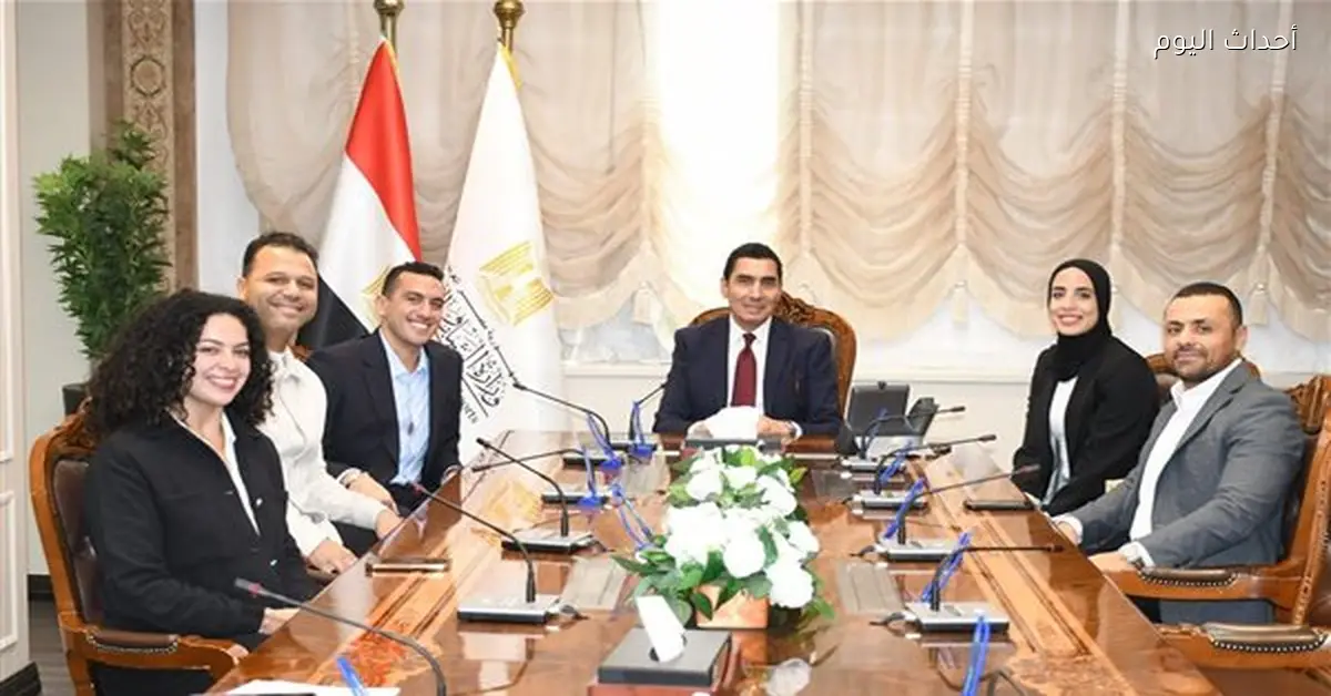 وزير الشباب والرياضة يلتقي بلجنة اللاعبين في الأولمبية المصرية