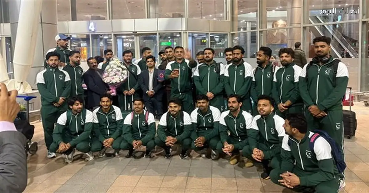 وصول منتخبات تصفيات كأس العالم للهوكي في مصر 2026